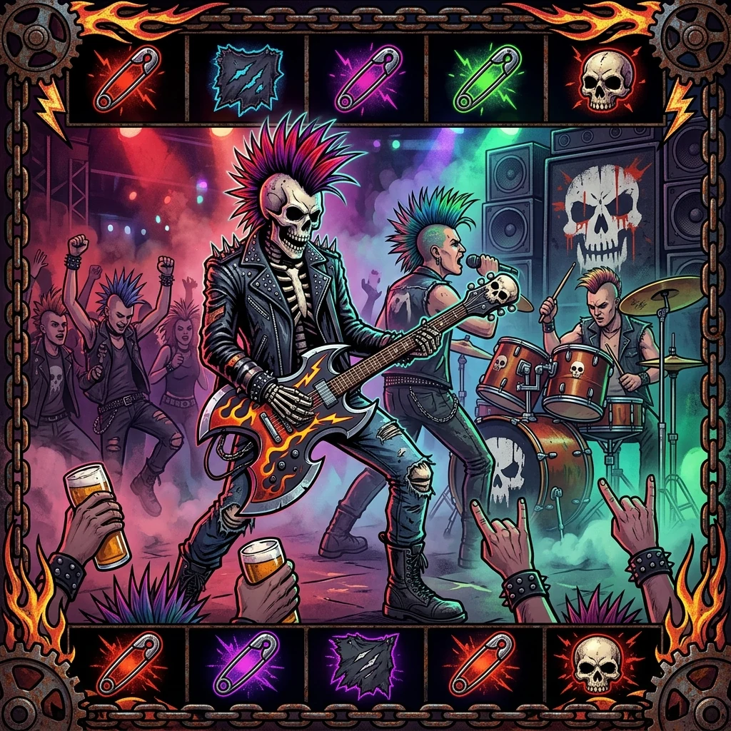 Punk Rocker bij WIld Royal