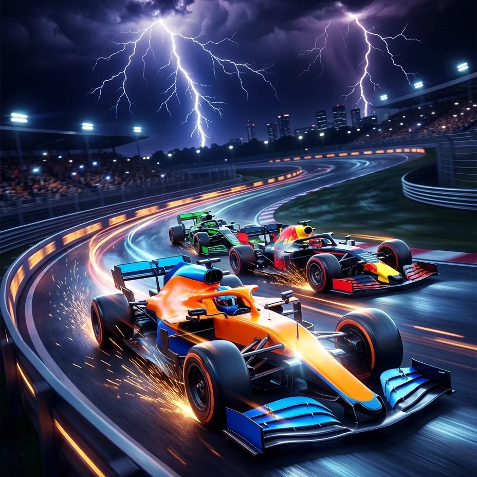 Racing Thunder bij WIld Royal